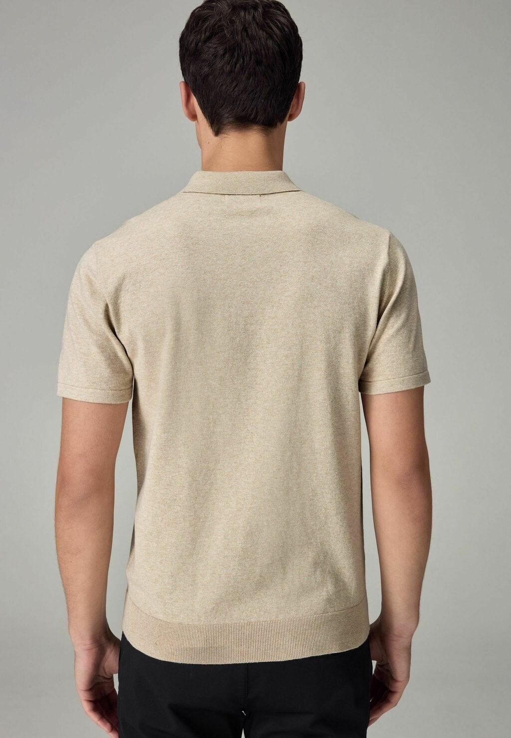 

Поло SHORT SLEEVE, REGULAR FIT Next, бежевый