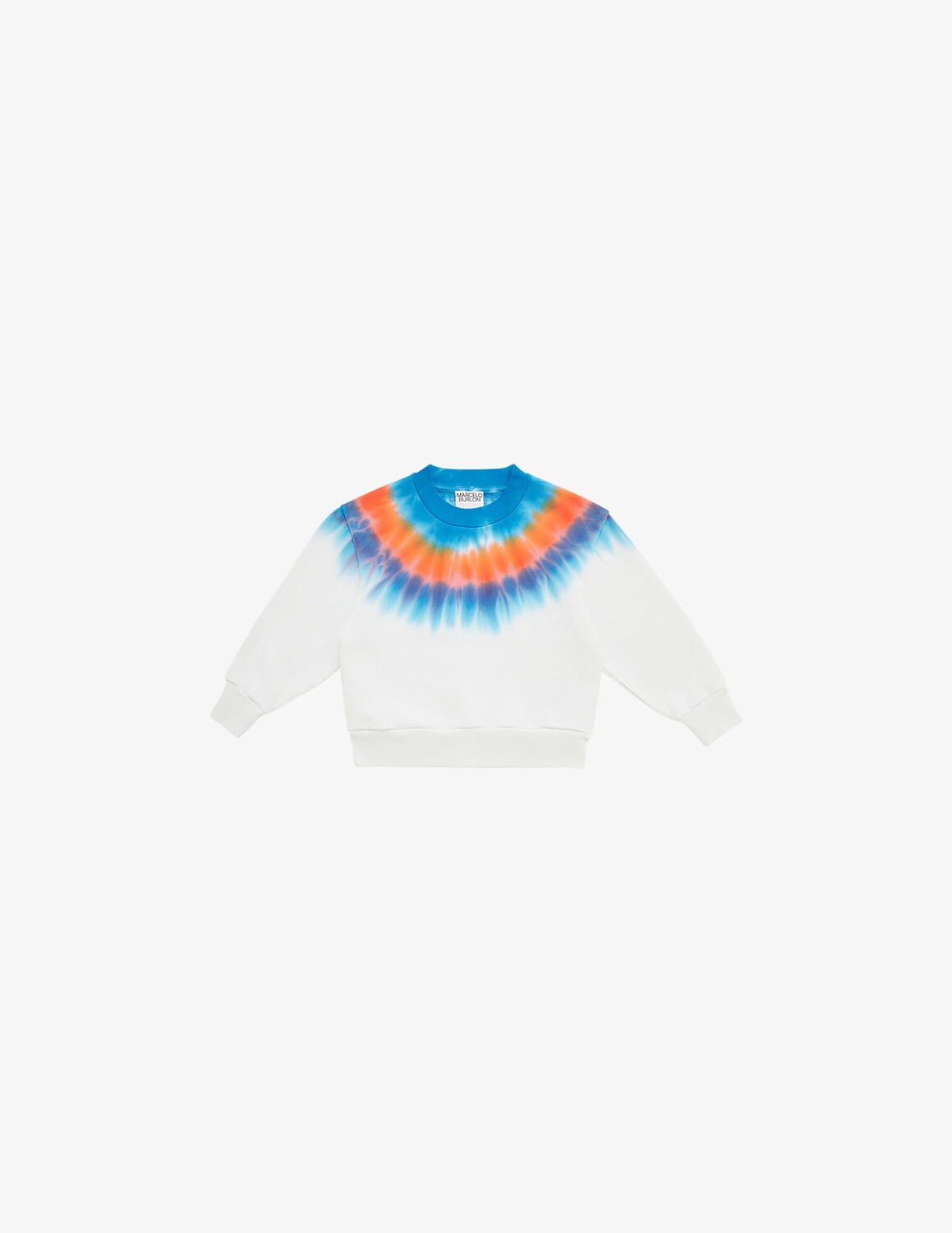 

Толстовка с круглым вырезом Marcelo Burlon, белый