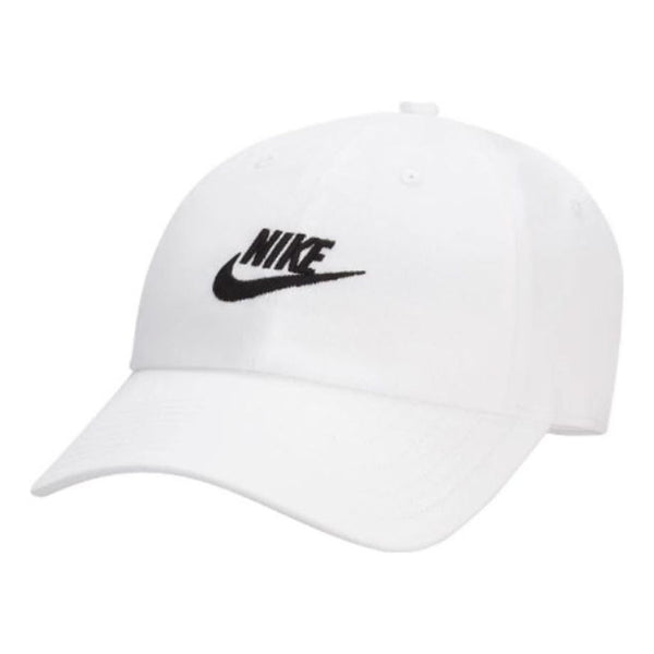 Кепка Nike Futura Washed Club Cap 'White', белый кепка меч dad cap washed bloom apple red