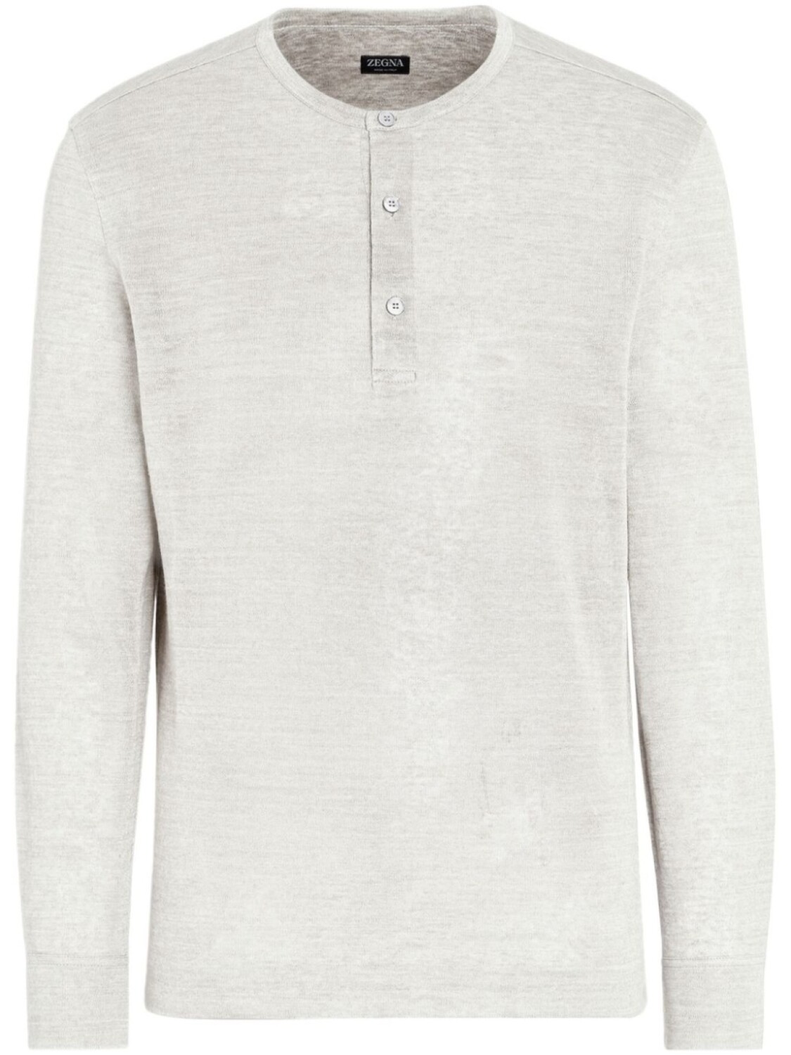 

Zegna джемпер с воротником поло, белый
