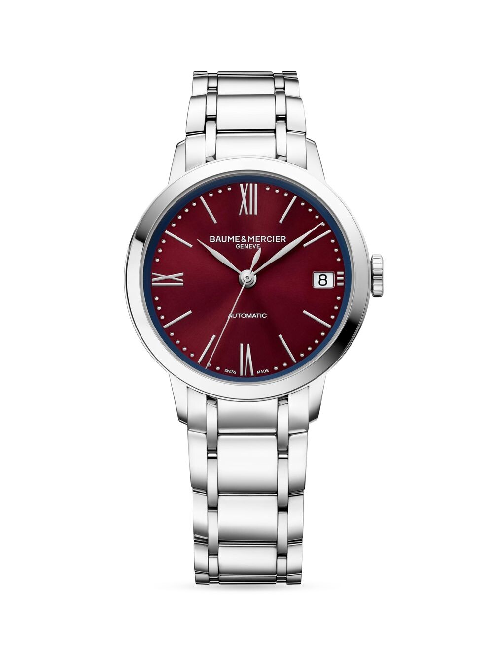 

Часы Classima с браслетом из нержавеющей стали Baume & Mercier