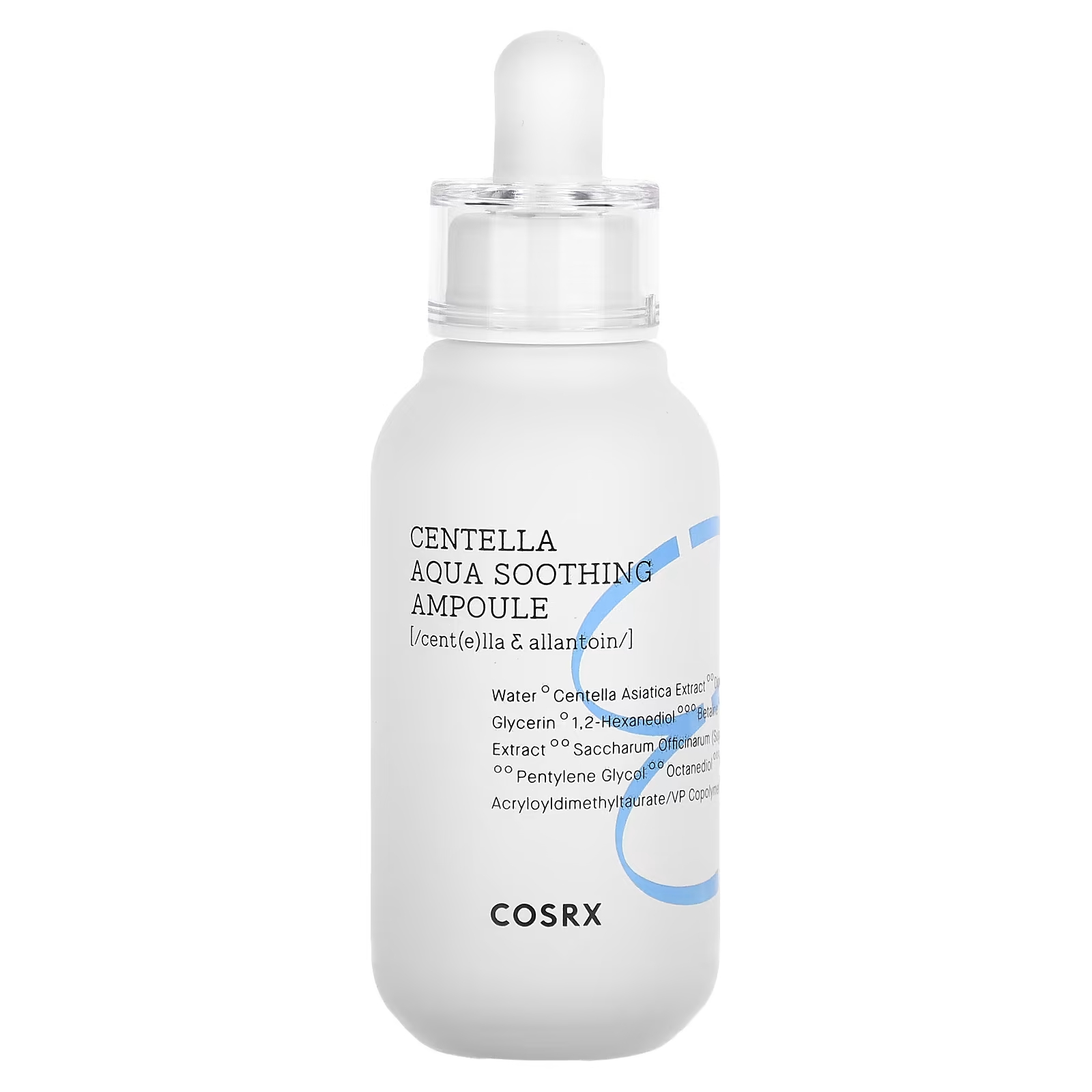 CosRx Centella Aqua Успокаивающая ампула, 1,35 жидк. унции (40 мл) cosrx hydrium увлажняющая ампула с центеллой 40 мл 1 35 жидк унций
