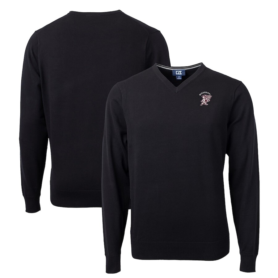 

Свитер Cutter & Buck Mississippi State Bulldogs, черный