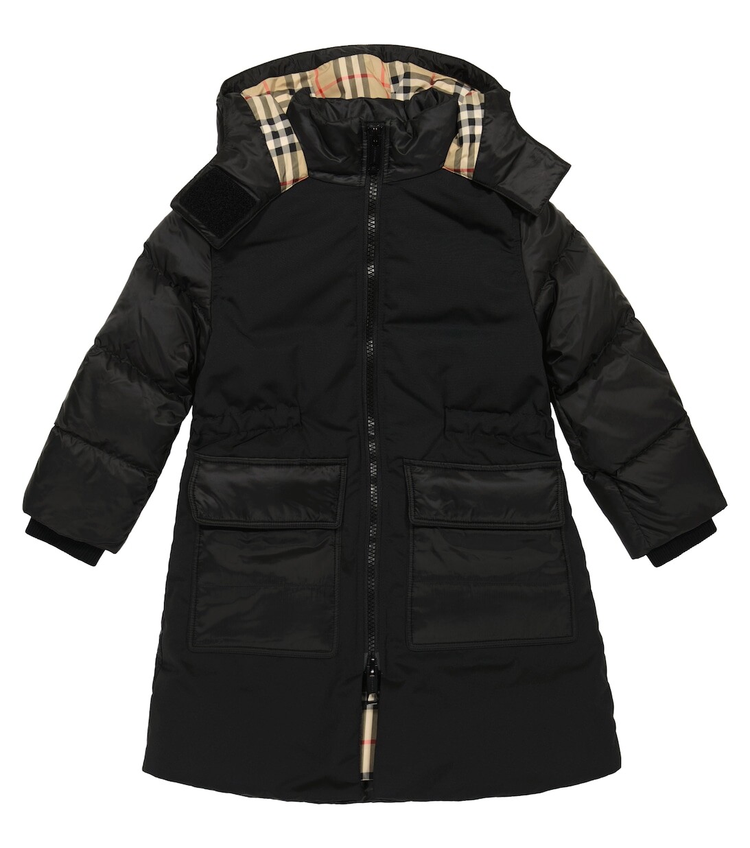 

Пуховик Horseferry Burberry, черный