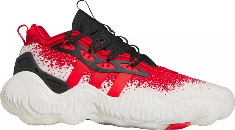 

Кроссовки Adidas Trae Young 3, белый/черный/красный