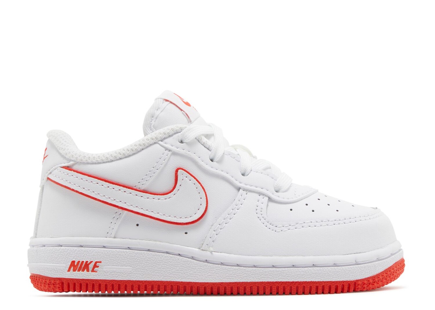 

Кроссовки Nike Force 1 Low Td 'White Picante Red', белый