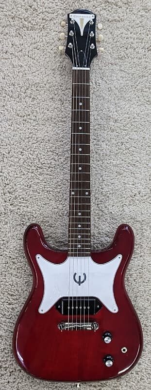 

Электрогитара Epiphone Designer Series Coronet Solid Body Electric Guitar - Cherry Finish