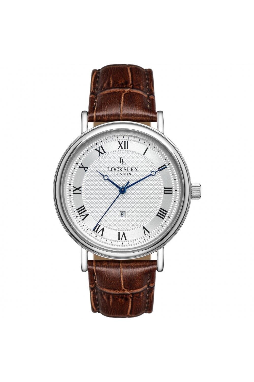 

Классические аналоговые часы Locksley London из нержавеющей стали - LL0050040, серебро