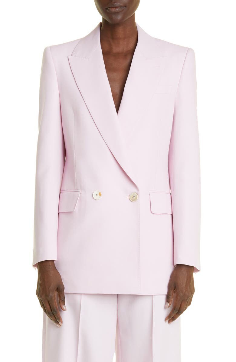 

Двубортный шерстяной блейзер Sartorial ALEXANDER MCQUEEN