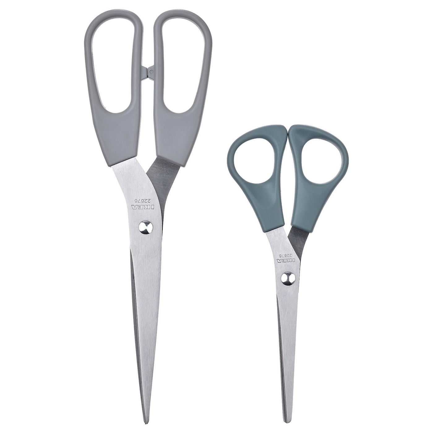 Ножницы Ikea Svardfisk, 2 шт, нержавеющая сталь/серый антрацит