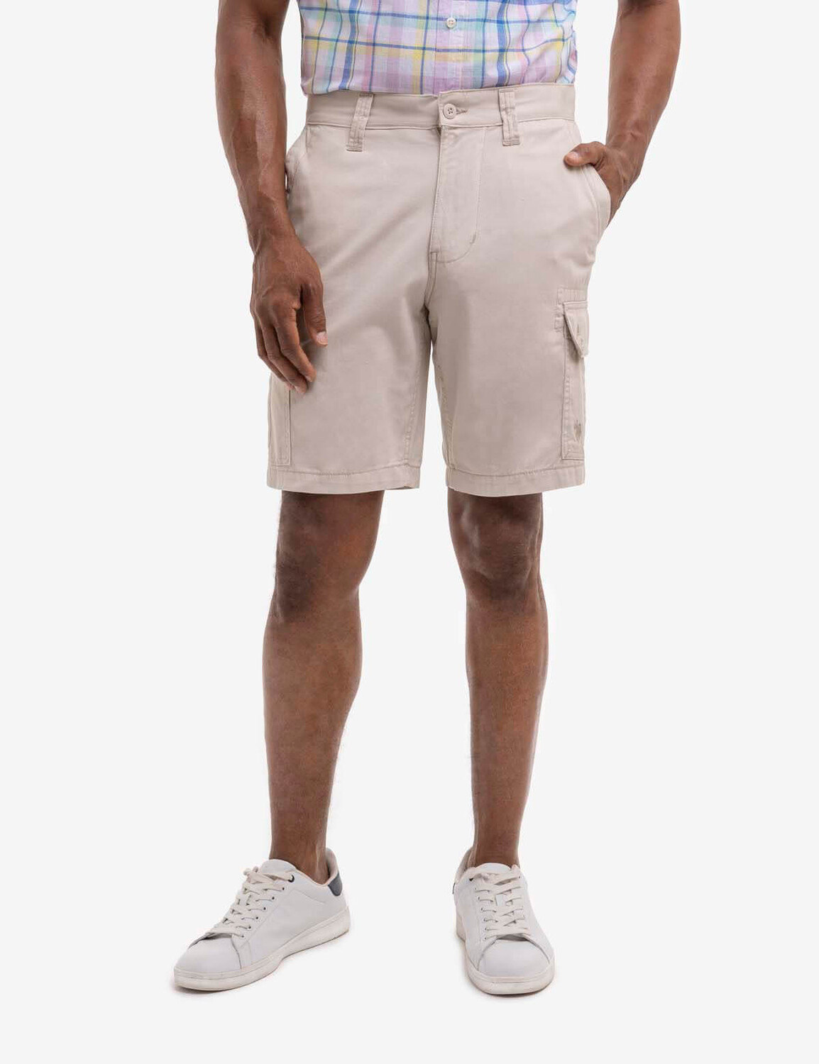 

Шорты U.S. Polo Assn. Classic Twill Cargo, серо-белый