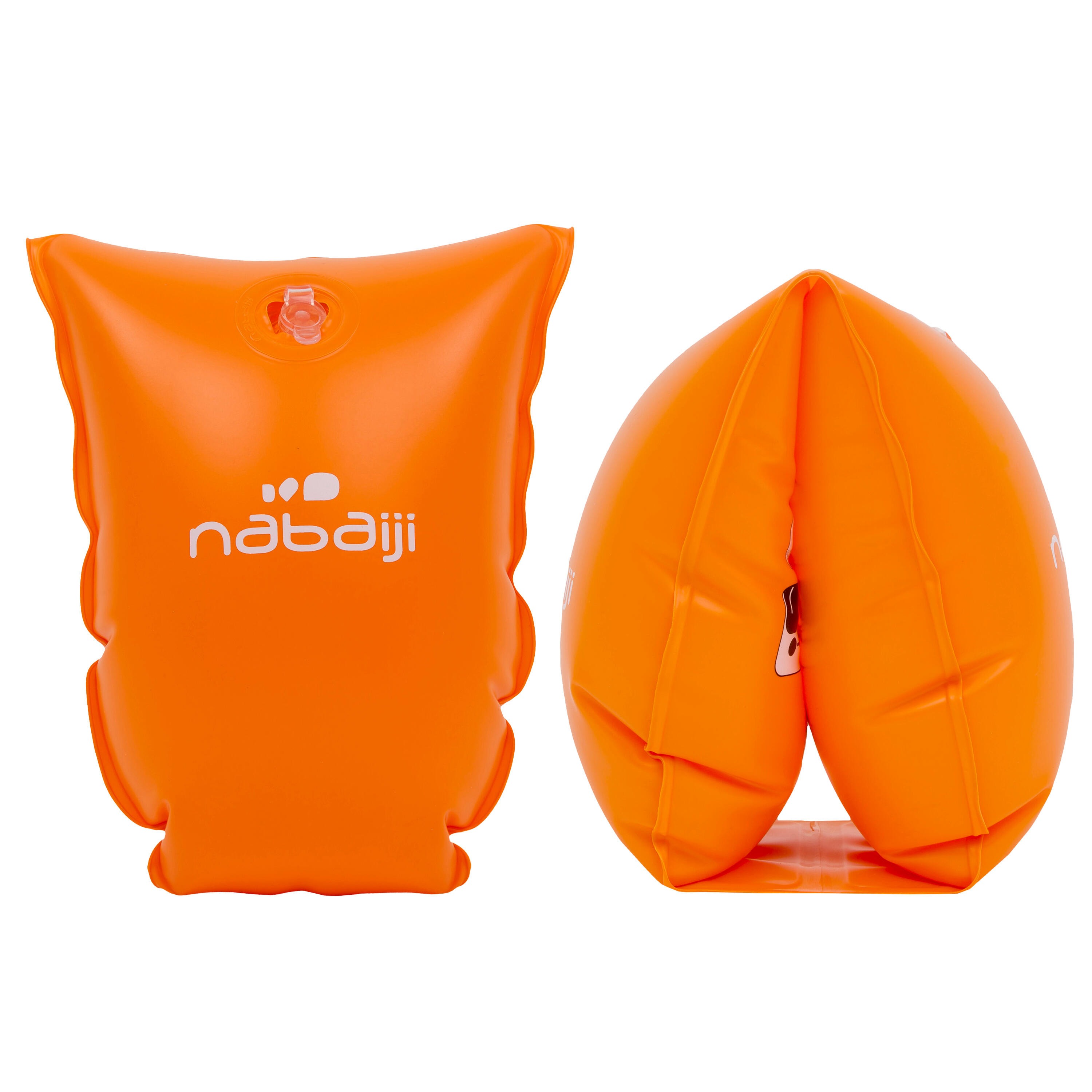 цена Нарукавники для бассейна для детей весом 30-60 кг оранжевые Nabaiji