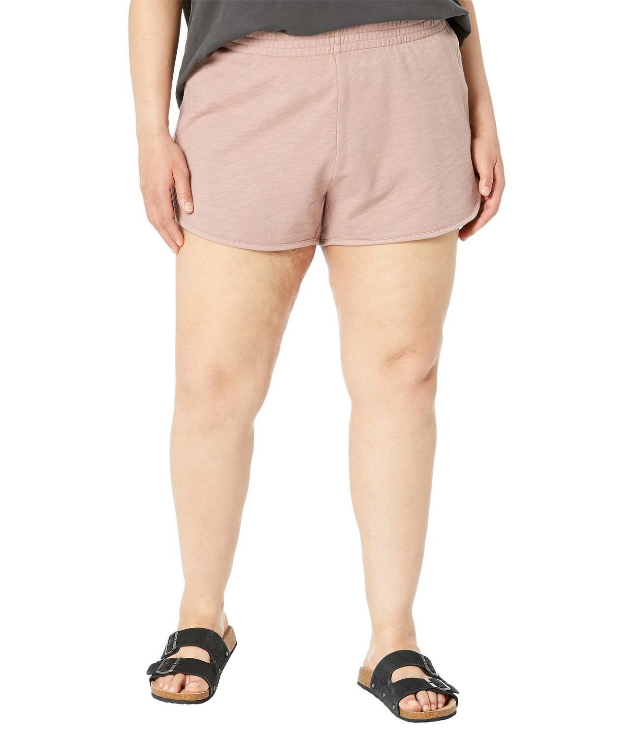 

Шорты Madewell, Plus MWL Curved-Hem Sweatshorts