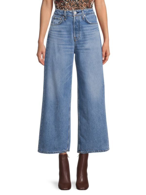

Широкие джинсы maya с высокой посадкой rag & bone Hermosa