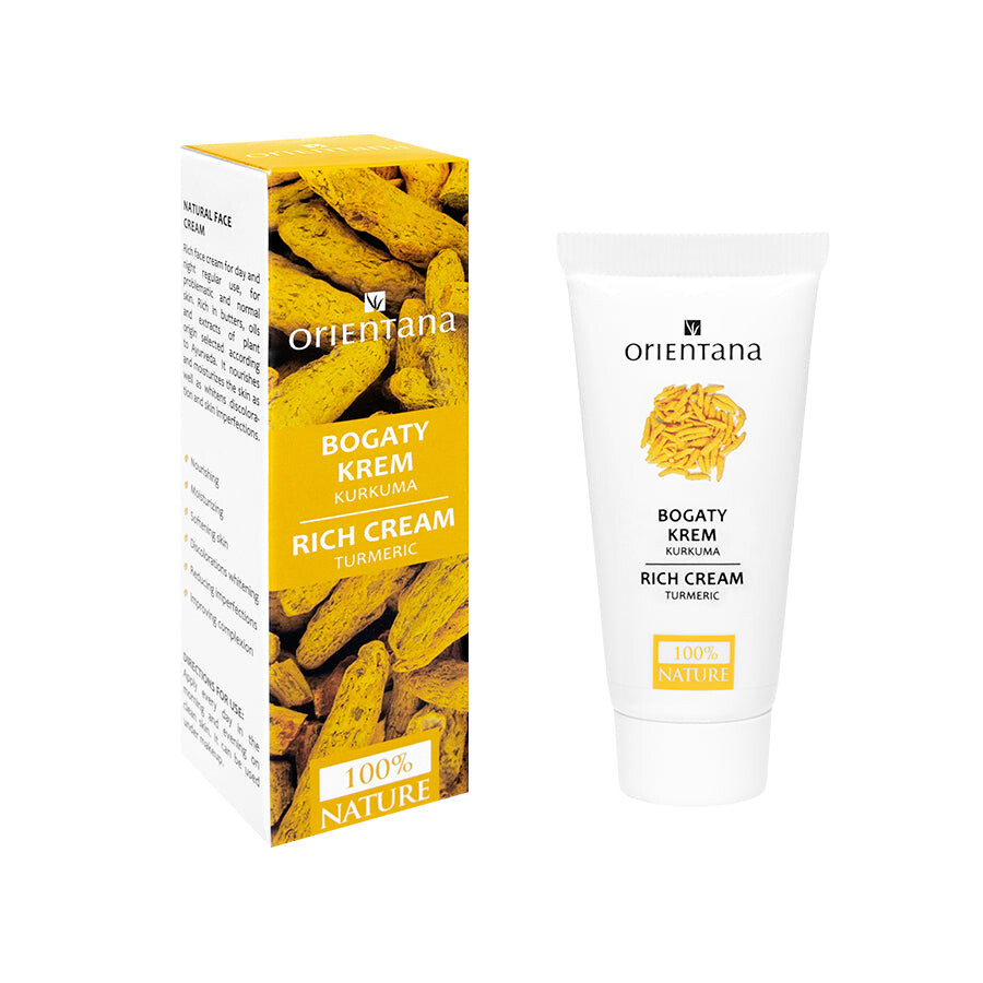 

ORIENTANA Био Аюрведа насыщенный крем с куркумой 30г