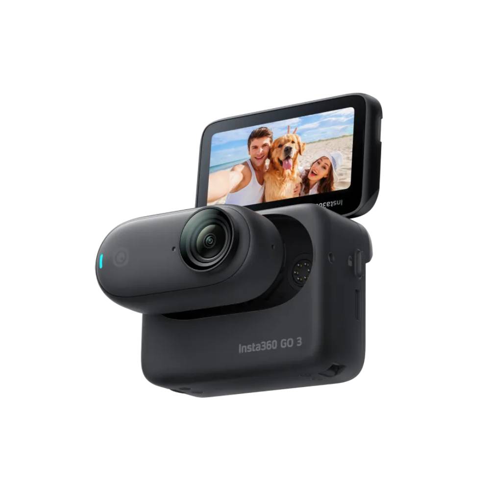 Экшн-камера Insta360 GO 3, 64 ГБ, черный экшн камера insta360 go 3 64gb белый