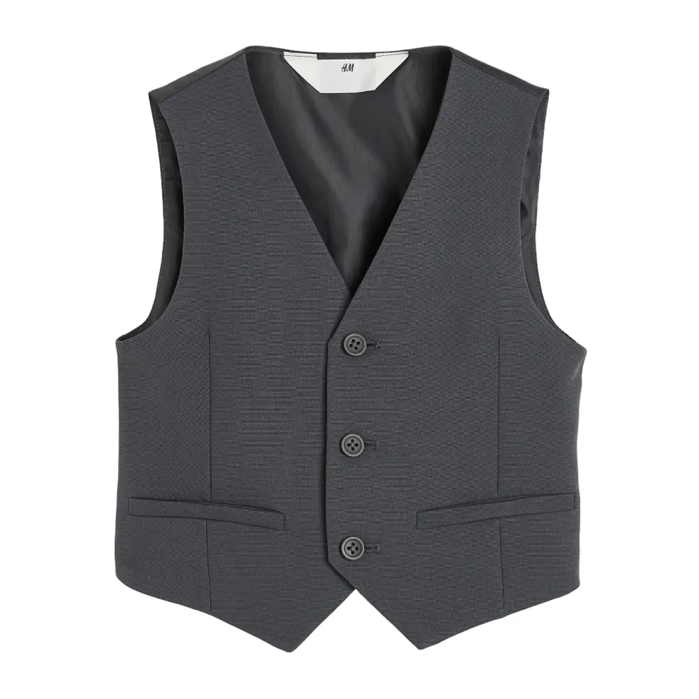 

Жилет H&M Cotton, серый