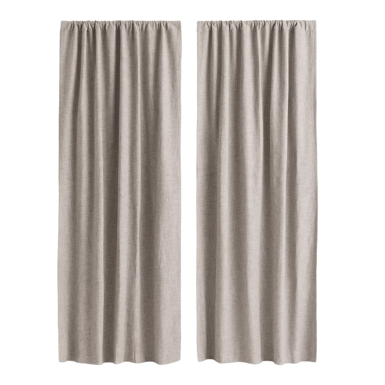 

Шторы H&M Home 2-pack Blackout, 2 предмета, темно-бежевый