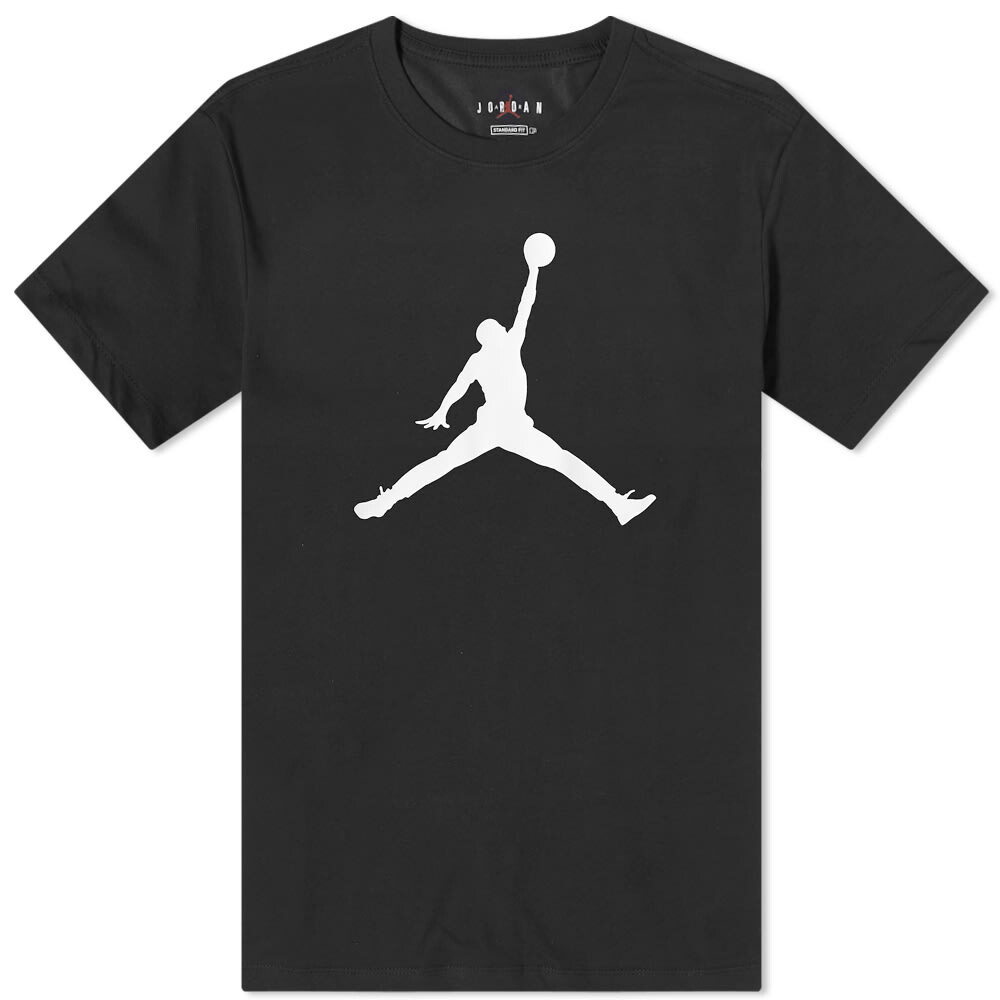

Футболка Air Jordan Jumpman Chest, черно-белый, Черный