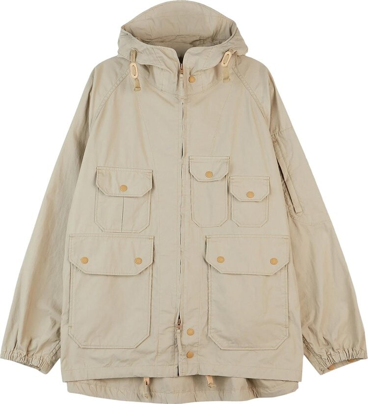 

Парка Engineered Garments Cotton Duracloth Poplin Atlantic Parka 'Khaki', загар, Серый