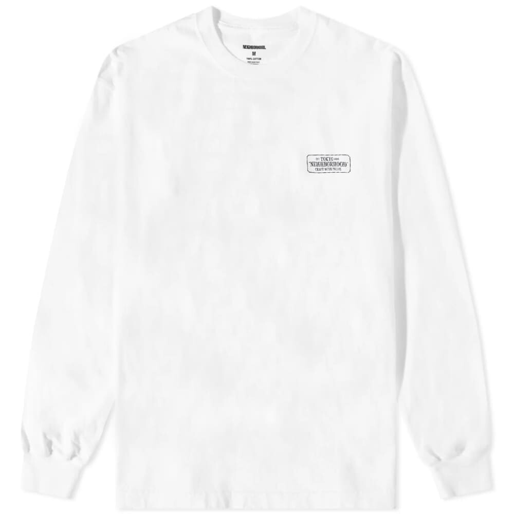 

Футболка Neighborhood Long Sleeve Bar & Shield Tee