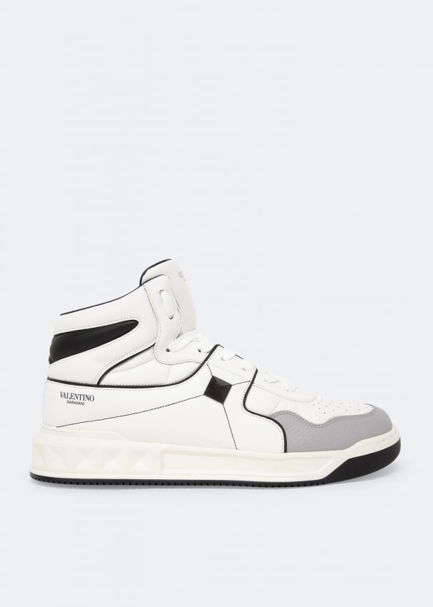 

Кроссовки VALENTINO GARAVANI ONE STUD mid-top sneakers, белый