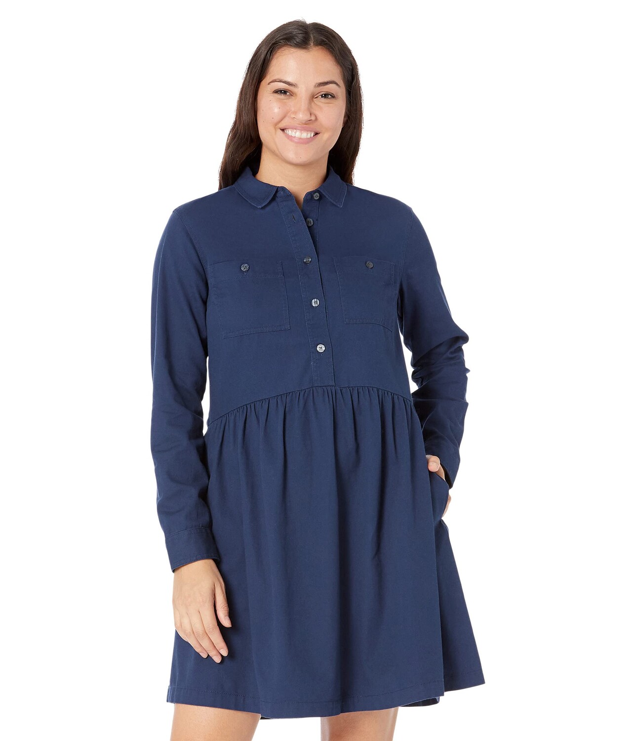 

Платье Draper James, Utility Dress in Washed Twill