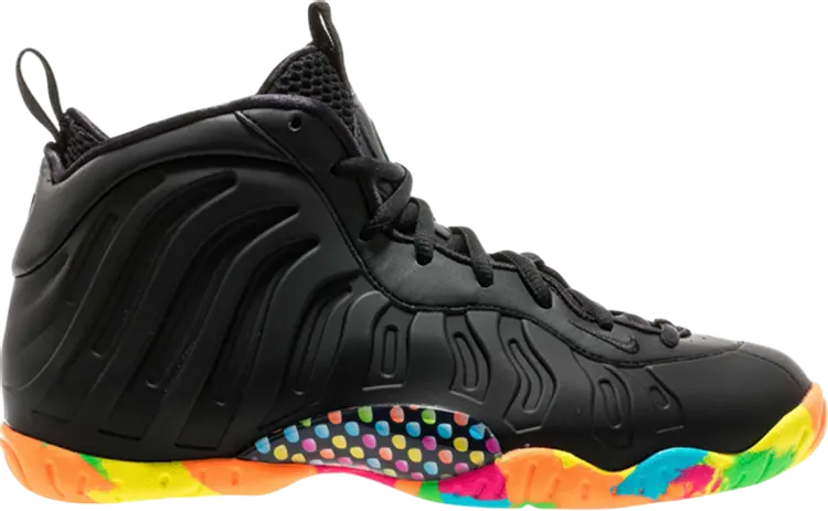 

Кроссовки Nike Lil Posite One GS 'Fruity Pebbles', черный