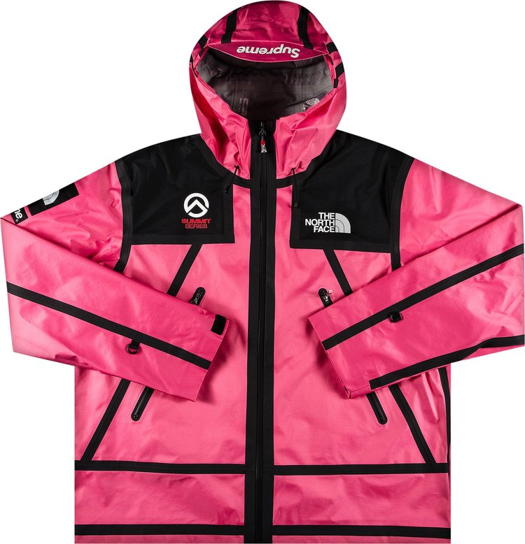 Куртка Supreme x The North Face Summit Series Outer Tape Seam Jacket Pink,  розовый – заказать из-за рубежа в