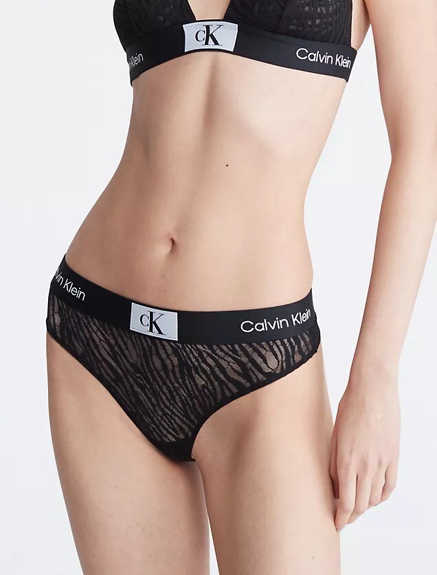 

Трусы Calvin Klein 1996 Lace Modern, черный