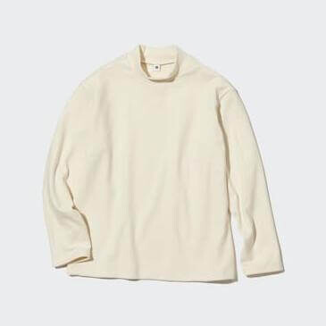 

Водолазка детская Uniqlo Soft Fleece High Neck Long Sleeved, белый
