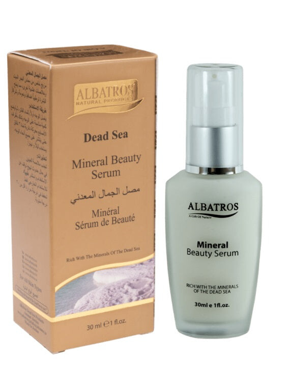 

Albatros Dead Sea Mineral Beauty Serum Укрепляющая сыворотка с минералами Мертвого моря 30мл