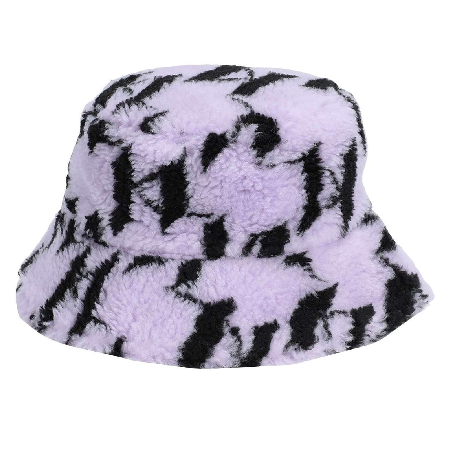 

Панама Karl Lagerfeld K/monogram Shearl, лиловый/черный