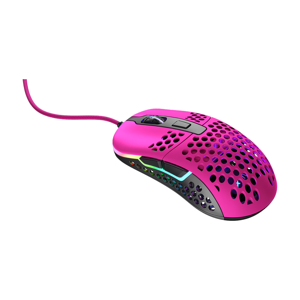 Игровая мышь Xtrfy M42 RGB, розовый клавиатура xtrfy k4 rgb