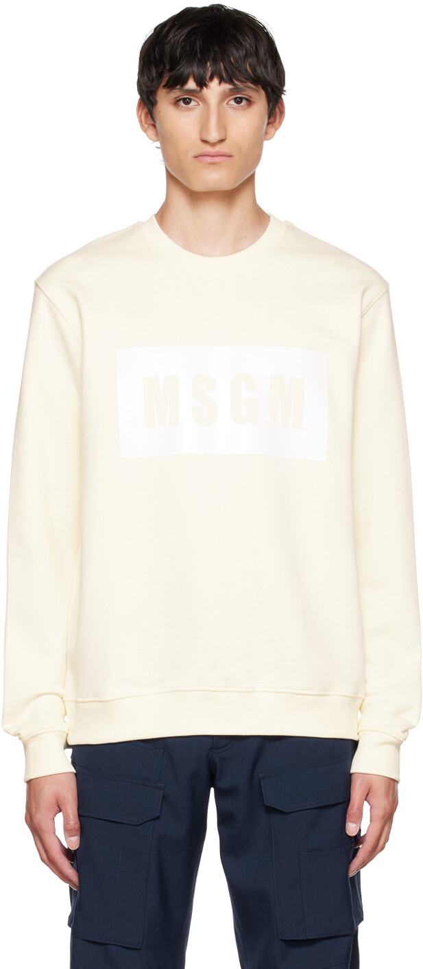 

Off-White Толстовка Felpa MSGM