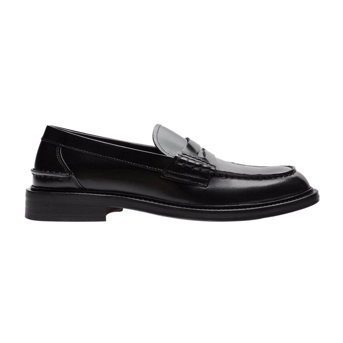 

Лоферы Zara Origins Leather, черный