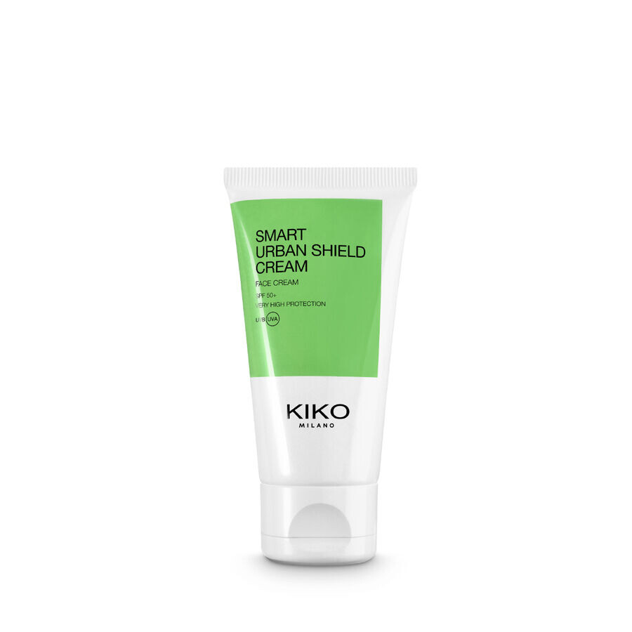 

Увлажняющий дневной крем с spf50+ и уф-фильтром Kiko Milano Smart Urban Shield, 50 мл