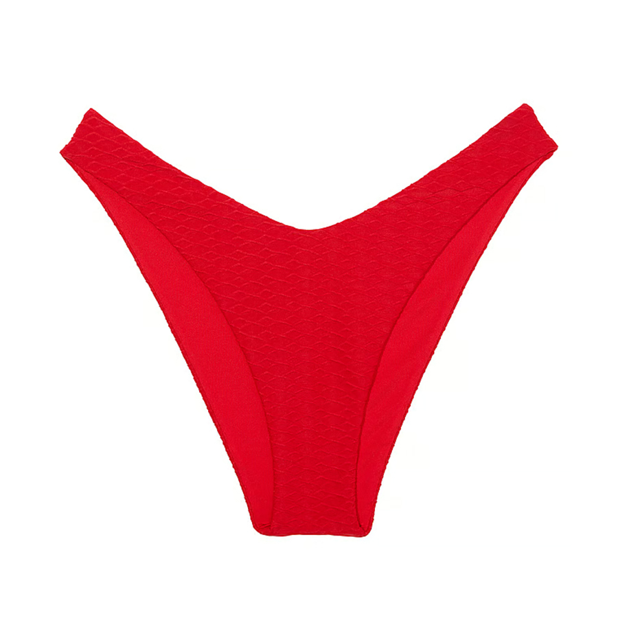 Плавки бикини Victoria's Secret Swim Mix & Match Brazilian Fishnet, красный плавки бикини victoria s secret swim mix