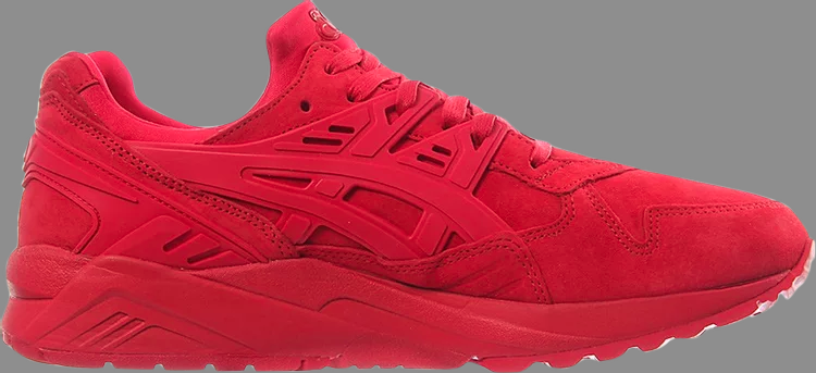 Кроссовки packer shoes x gel kayano trainer 'triple red' Asics, красный jp051s труба bb посеребренная john packer
