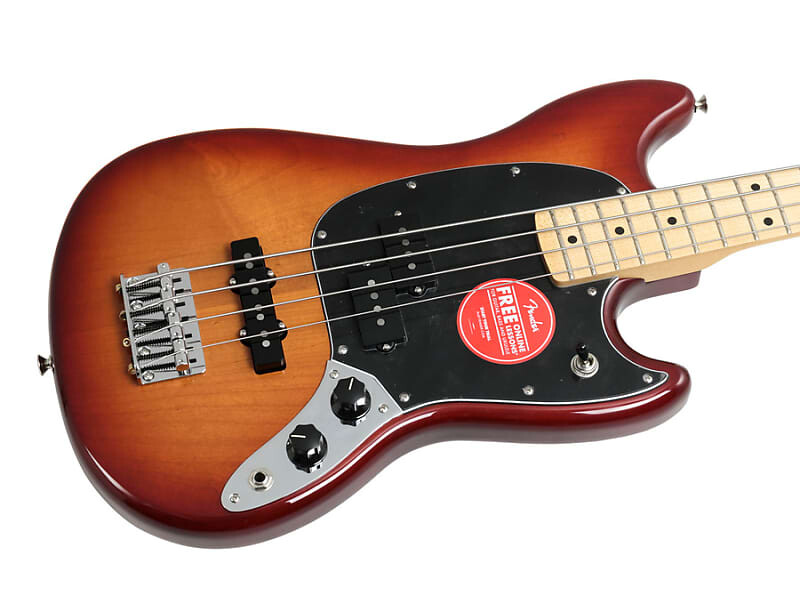 

Fender Player Mustang PJ Bass Sienna Sunburst