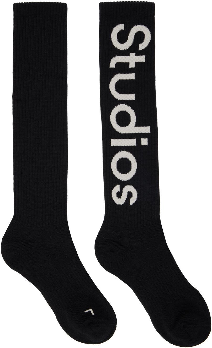 

Черные гольфы Acne Studios