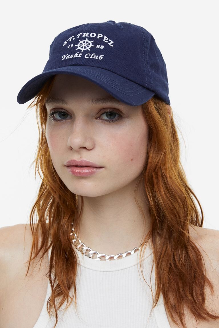 

Кепка H&M, темно-синий/св. тропе