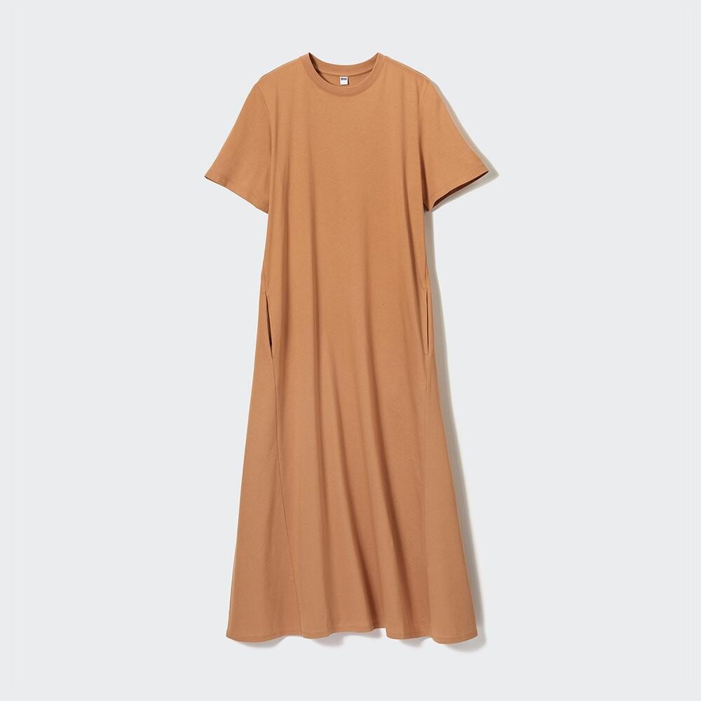 

Платье Uniqlo, оранжевый