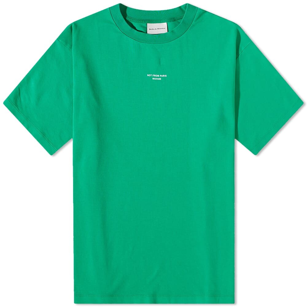 

Футболка Drôle de Monsieur Not From Paris Madame Classic Tee, Зеленый