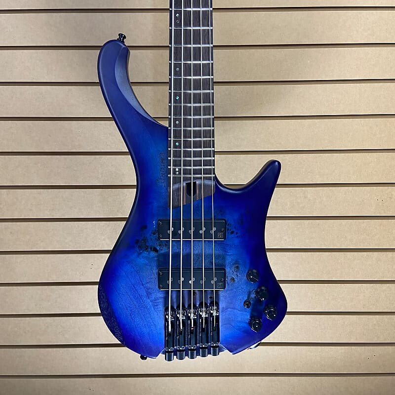 

Бас-гитара с чехлом Ibanez EHB1505, голубой