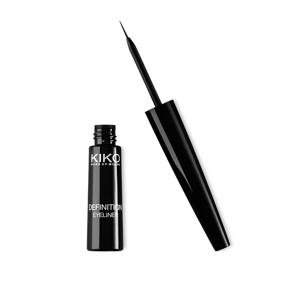 

Kiko Milano Definition Eyeliner жидкая подводка для глаз с аппликатором-кистью Черная, 5 мл