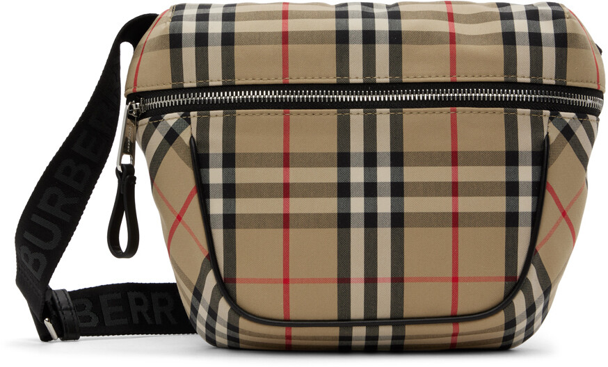 

Бежевая сумка через плечо Archie Archive Burberry