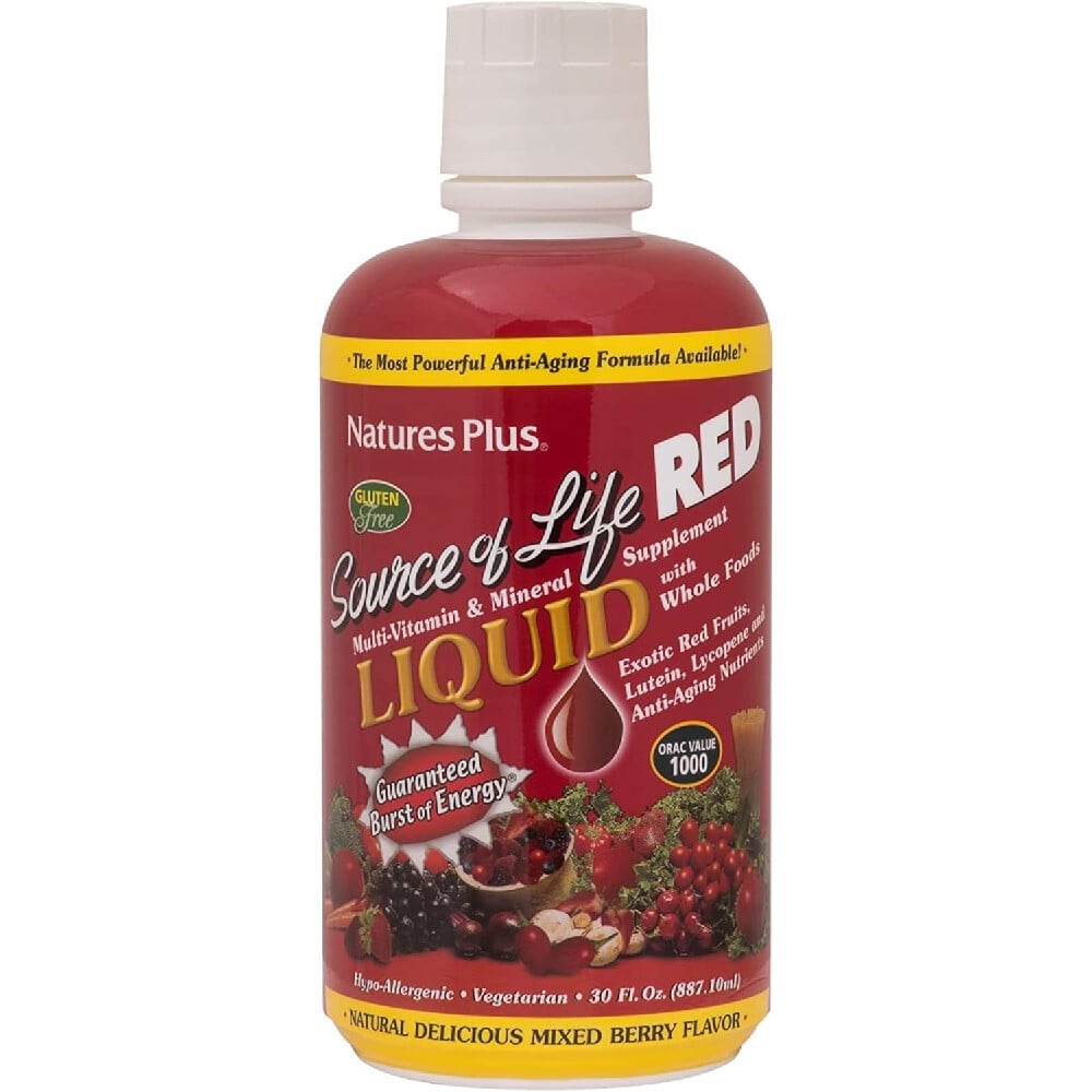 

Мультивитамины NaturesPlus Source of Life RED, 887,1 мл