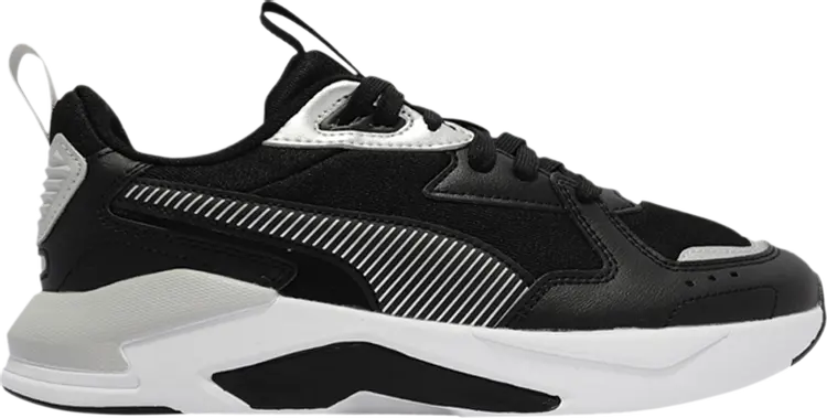 

Кроссовки Puma Wmns X-Ray Lite Pro Metallic - Black White, черный