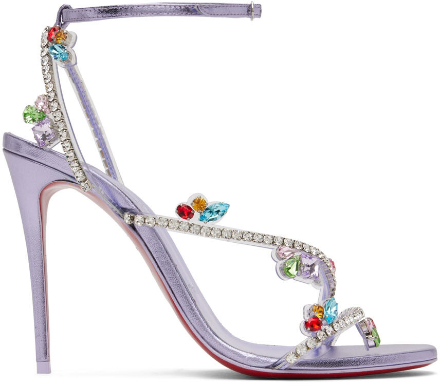 

Пурпурные босоножки на каблуке Joli Queen Christian Louboutin